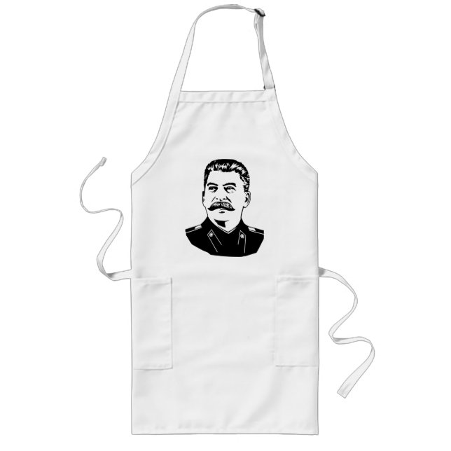 Josef Stalin Porträt Lange Schürze (Vorne)