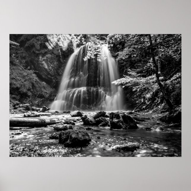 Josefsthaler Wasserfall Poster (Vorne)