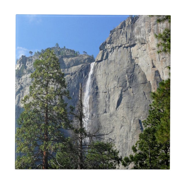 Josemite Falls, Yosemite National Park, CA Fliese (Vorderseite)