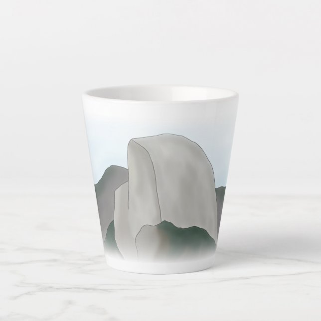 Josemite Tasse, Nationalpark Coffee Cup Milchtasse (Vorderseite)