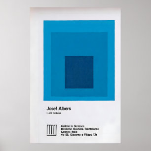 Joseph Albers Ausstellungsposter für abstrakte Kun Poster