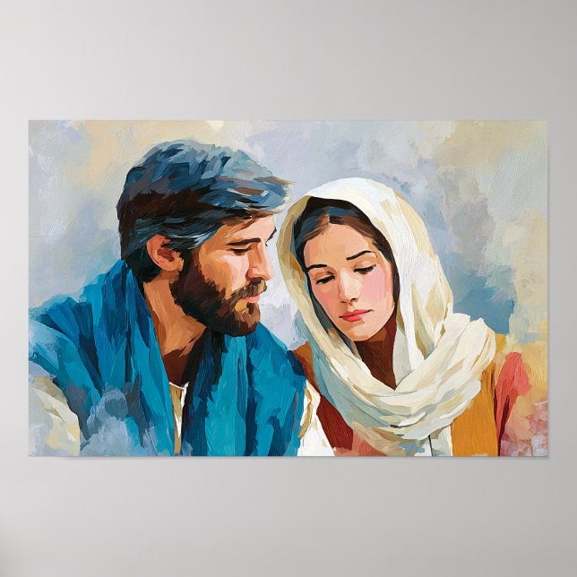 Joseph and Mary: A Holy Union Poster (Vorne)