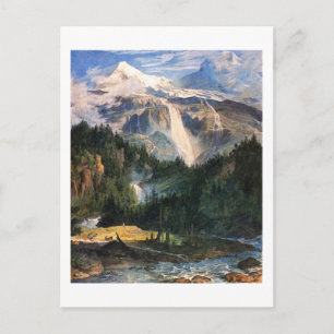 Joseph Anton Koch - Schmadribach Wasserfall, 1822 Postkarte