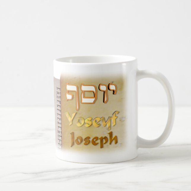 Joseph auf Hebräer Tasse (Rechts)