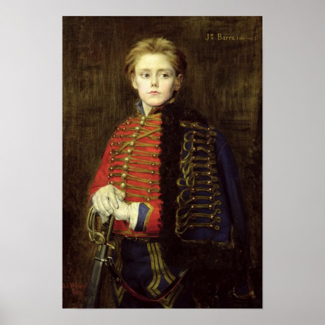 Joseph Bara als junger Mann Poster (Vorne)