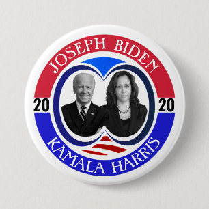 Joseph Biden & Kamala Harris 2020 Button