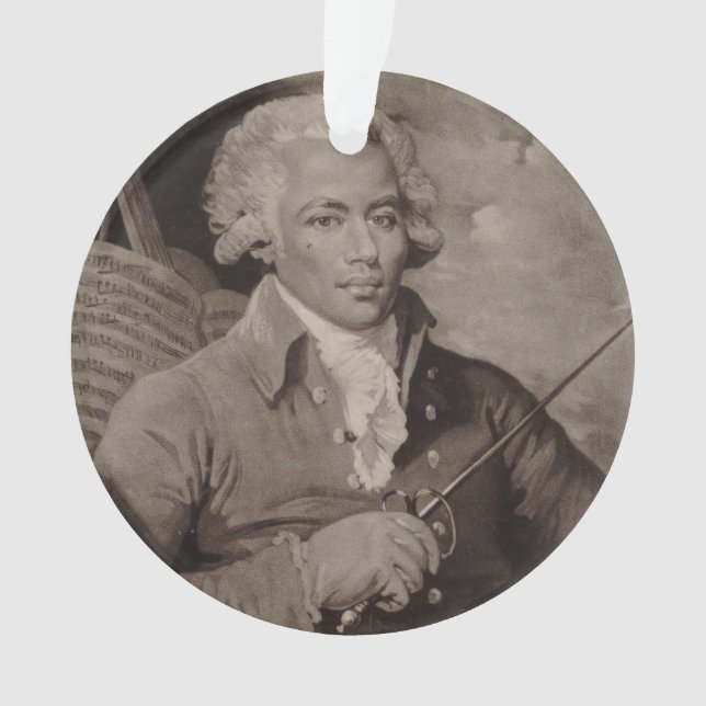 Joseph Bologne Chevalier de Heilig-Georges Ornament (Vorderseite)