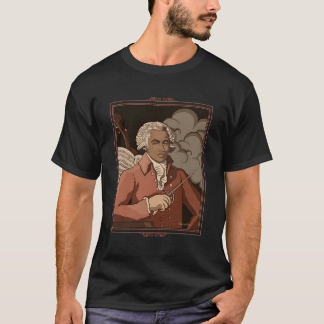 Joseph Bologne Chevalier De Saint-Georges Al T-Shirt (Vorderseite)
