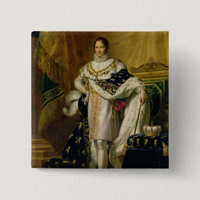 Joseph Bonaparte nach 1808 Button (Vorderseite)