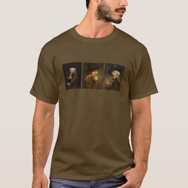 Joseph Ducreux Collage T-Shirt (Vorderseite)