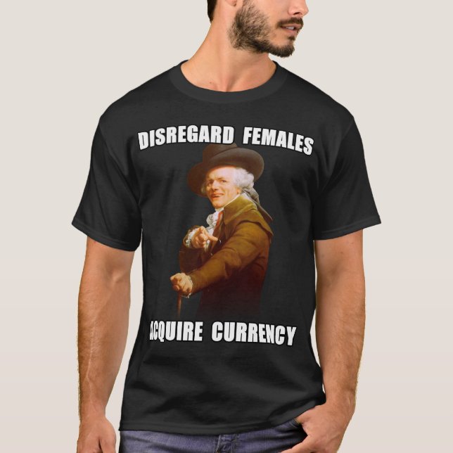 Joseph Ducreux erwerben Währung T-Shirt (Vorderseite)