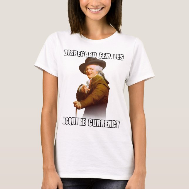 Joseph Ducreux erwerben Währung T-Shirt (Vorderseite)