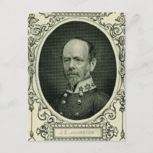Joseph E. Johnston Postkarte