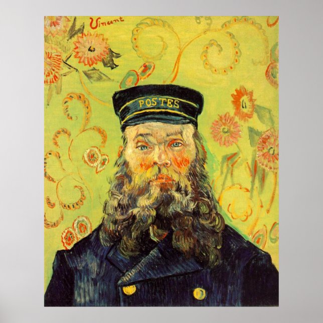 Joseph Etienne Roulin (Postman) Canvas Print Poster (Vorne)