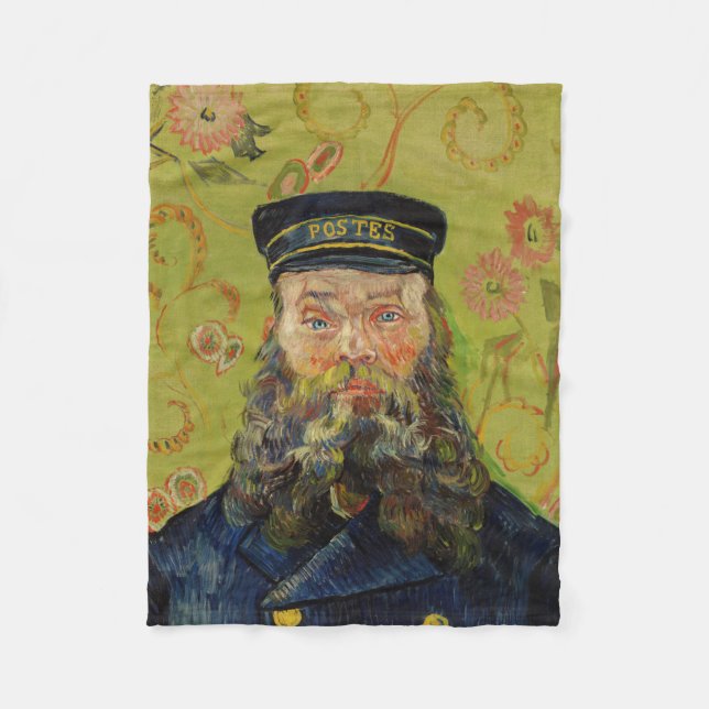 Joseph-Étienne Roulin (von Vincent van Gogh) Fleecedecke (Vorderseite)