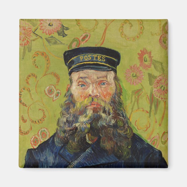 Joseph-Étienne Roulin (von Vincent van Gogh) Magnet (Vorne)