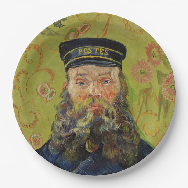 Joseph-Étienne Roulin (von Vincent van Gogh) Pappteller (Vorderseite)
