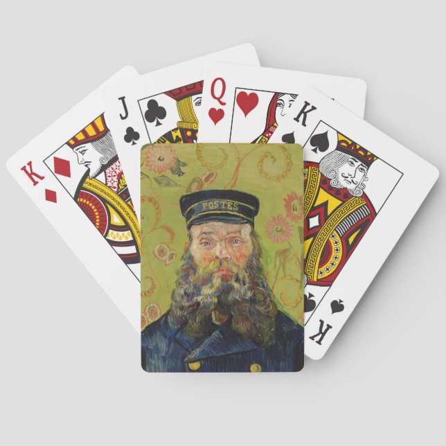 Joseph-Étienne Roulin (von Vincent van Gogh) Spielkarten (Rückseite)