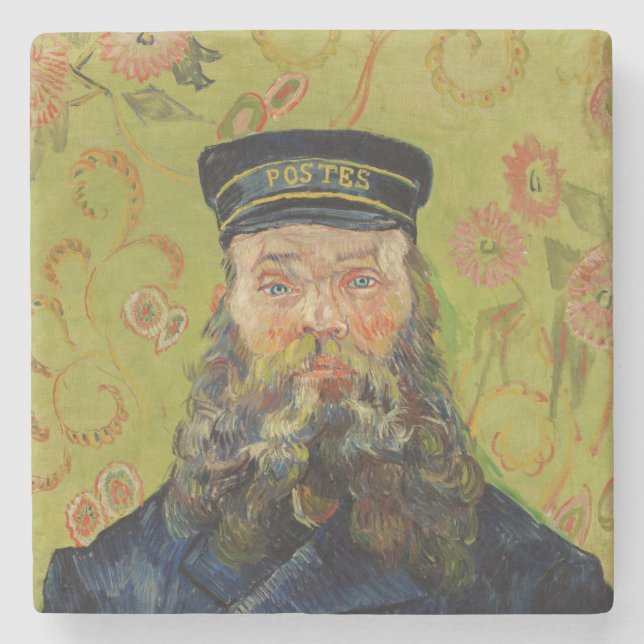 Joseph-Étienne Roulin (von Vincent van Gogh) Steinuntersetzer (Vorderseite)