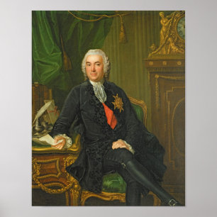 Joseph-Francois Foulon nach 1760 Poster