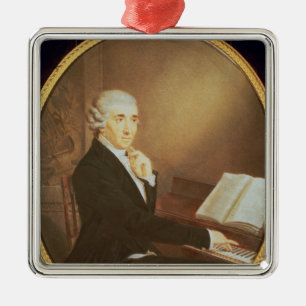 Joseph Haydn c.1795 Ornament Aus Metall