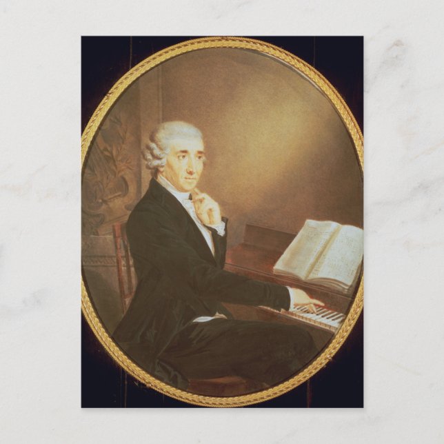 Joseph Haydn c.1795 Postkarte (Vorderseite)