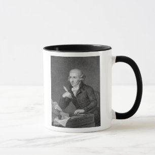 Joseph Haydn gravierte durch Schiavonnetti, 1792 Tasse
