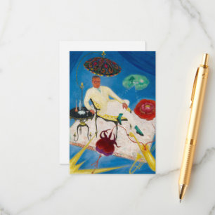 Joseph Hergesheimer von Florine Stettheimer Begleitkarte
