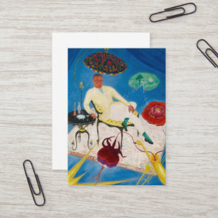 Joseph Hergesheimer von Florine Stettheimer Visitenkarte