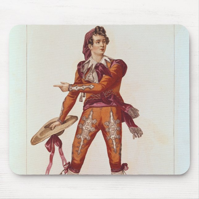 Joseph Isidore Samson in der Rolle von Figaro Mousepad (Vorne)