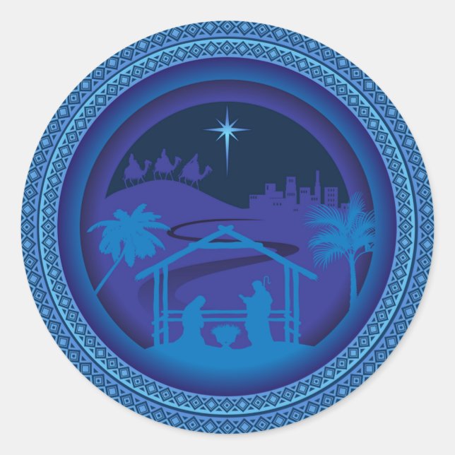 Joseph Jesus Aufkleber (Vorderseite)