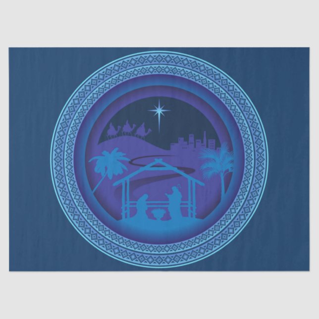 Joseph Jesus Tissue Paper Seidenpapier (Vorderseite)