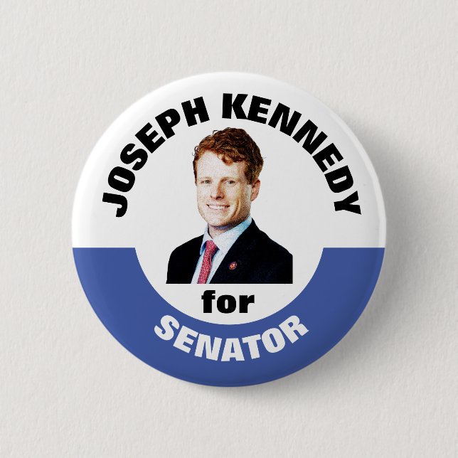 Joseph Kennedy für Senator Button (Vorderseite)
