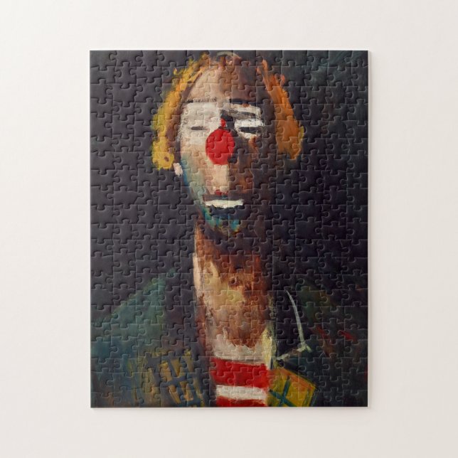 Joseph Kutter Clown Portrait Puzzle (Vertikal)