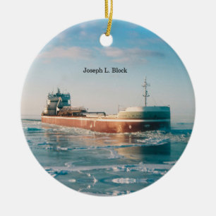 Joseph L. Blockschmuck Keramik Ornament