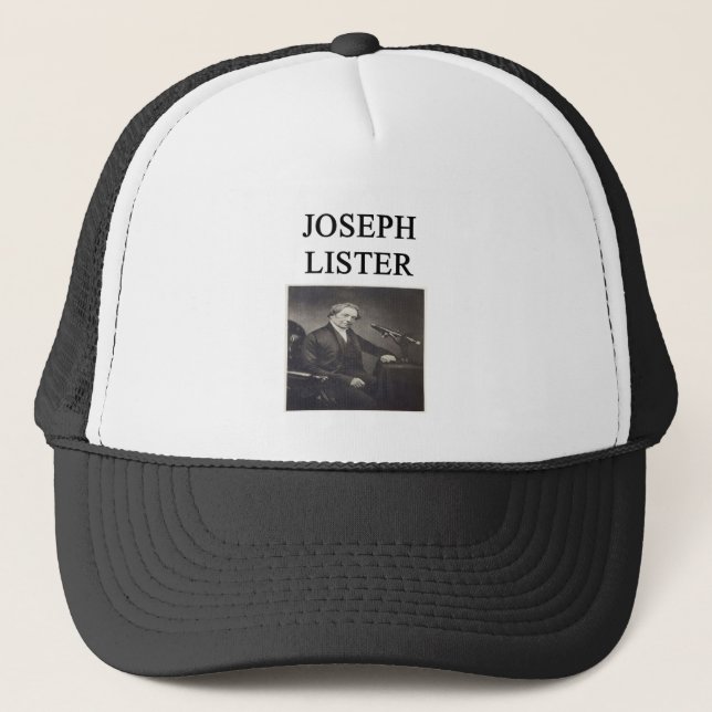 Joseph Lister Truckerkappe (Vorderseite)