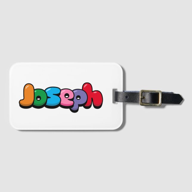 Joseph Luggage Tag Gepäckanhänger (Vorderseite (Horizontal))