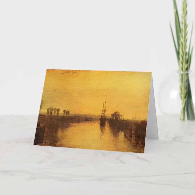 Joseph Mallord Turner - Chichester Canal Karte (Vorderseite)