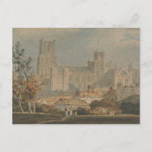 Joseph Mallord William Turner - Ansicht von Ely Postkarte