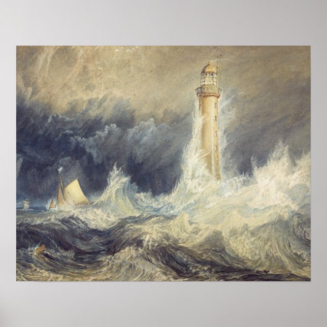 Joseph Mallord William Turner - Bell Rock Poster (Vorne)