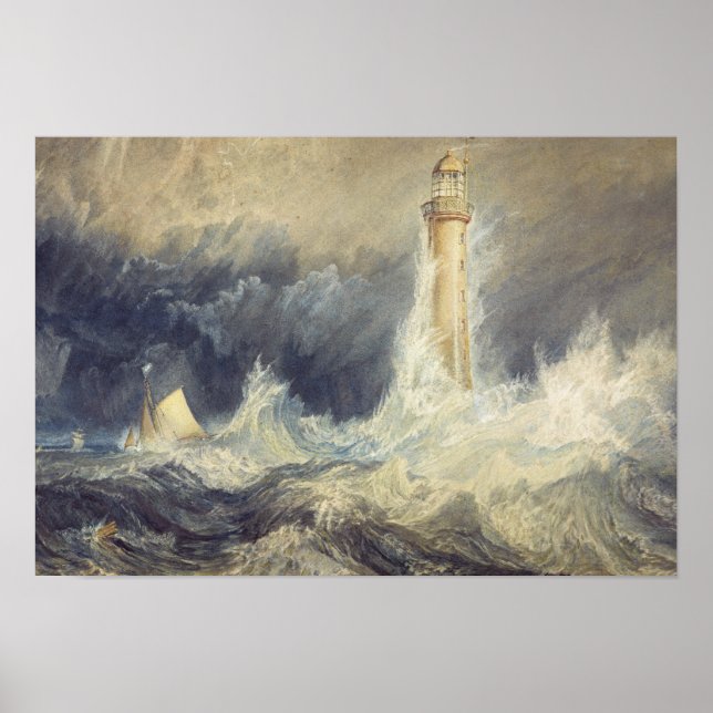 Joseph Mallord William Turner - Bell Rock Poster (Vorne)