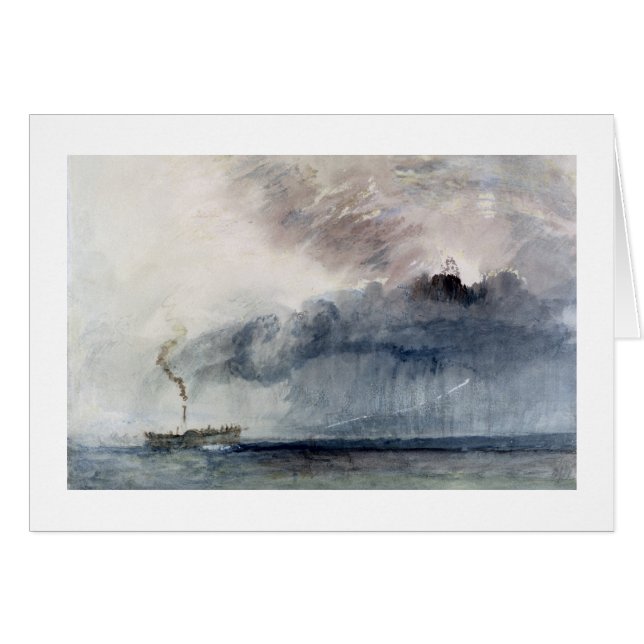 Joseph Mallord William Turner | Dampfboot in Sto (Vorderseite (Horizontal))