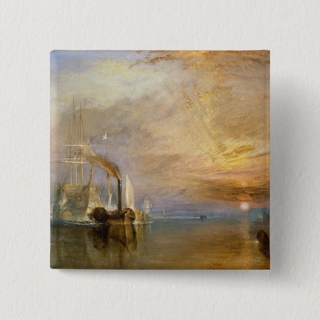 Joseph Mallord William Turner | das kämpfende Button (Vorderseite)