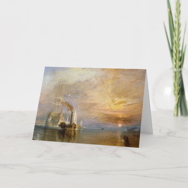 Joseph Mallord William Turner | das "kämpfende Karte (Vorderseite)