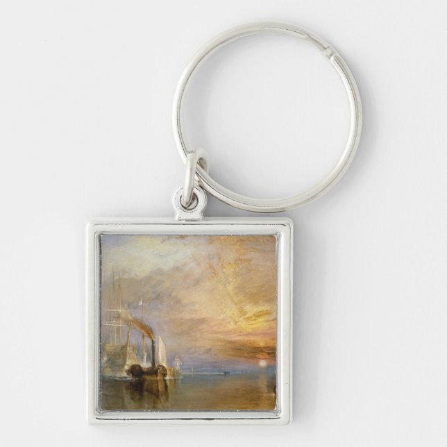 Joseph Mallord William Turner | das kämpfende Schlüsselanhänger (Vorne)