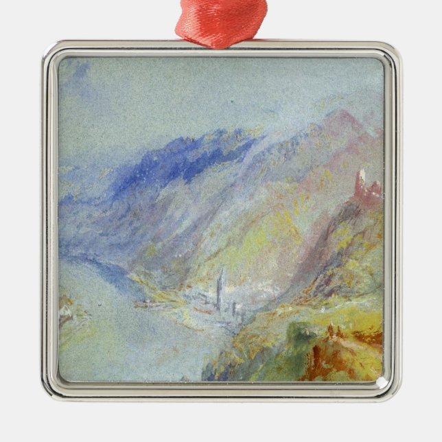 Joseph Mallord William Turner | das Schloss von Silbernes Ornament (Vorne)