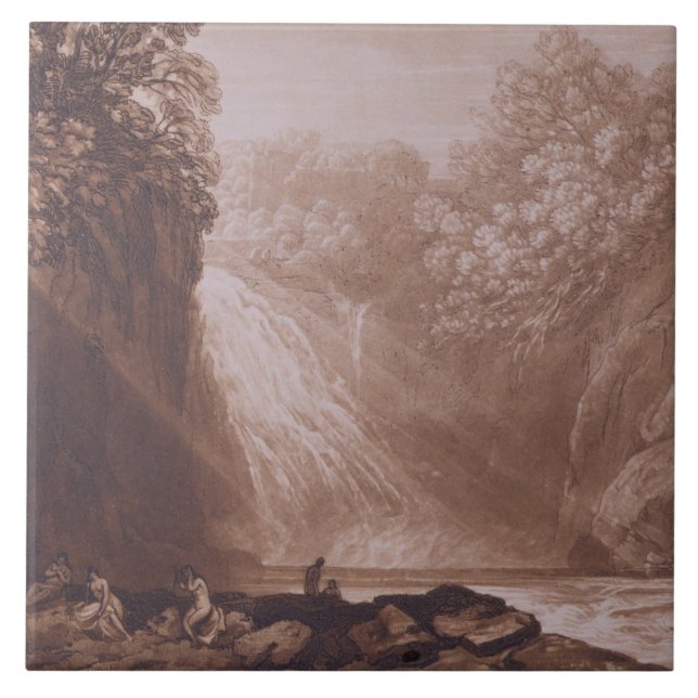 Joseph Mallord William Turner | der Fall des Cl Fliese (Vorderseite)