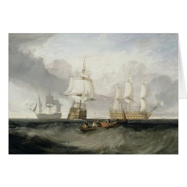 Joseph Mallord William Turner | der "Sieg" Retu (Vorderseite (Horizontal))