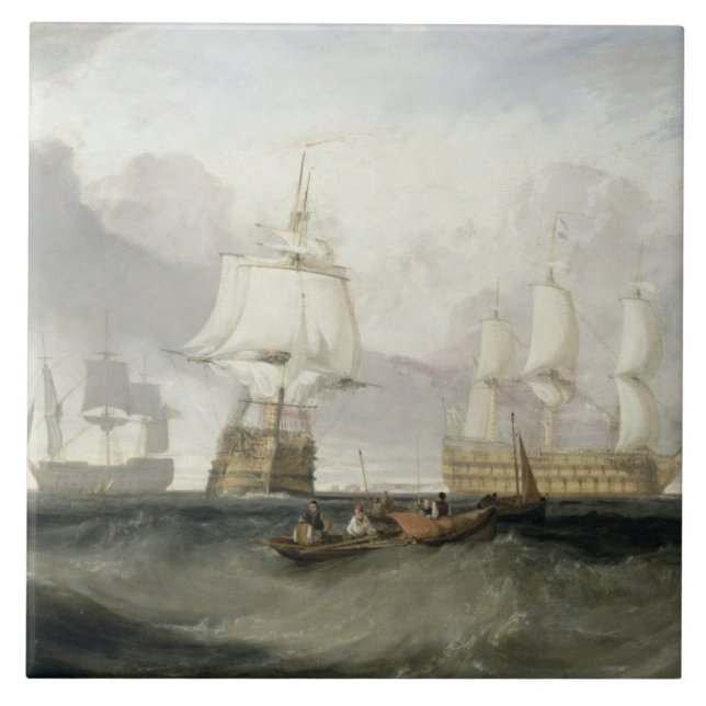 Joseph Mallord William Turner | der "Sieg" Retu Fliese (Vorderseite)
