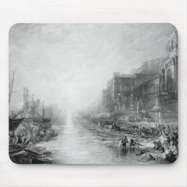 Joseph Mallord William Turner | die Einschiffung Mousepad (Vorne)